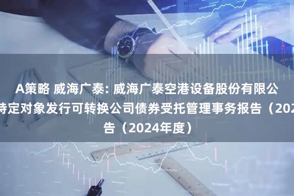 A策略 威海广泰: 威海广泰空港设备股份有限公司向不特定对象发行可转换公司债券受托管理事务报告（2024年度）